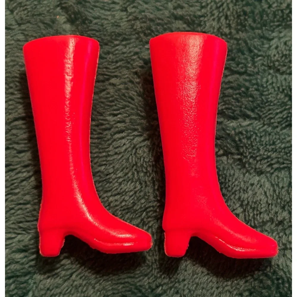 Barbie Red Knee Boots